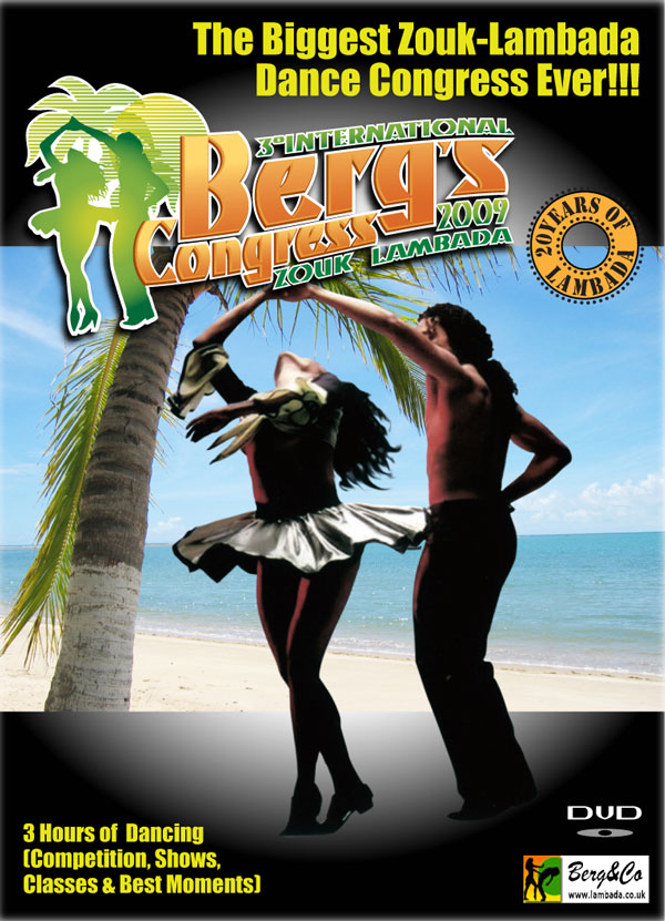 III International Zouk-Lambada Dance Congress DVD 2009 front cover